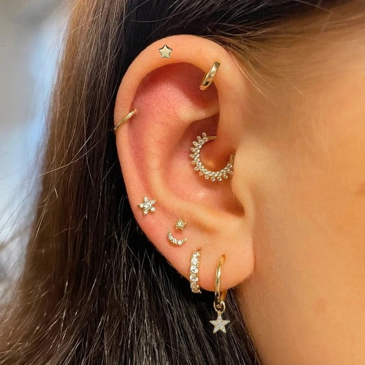 Piercing Star helix